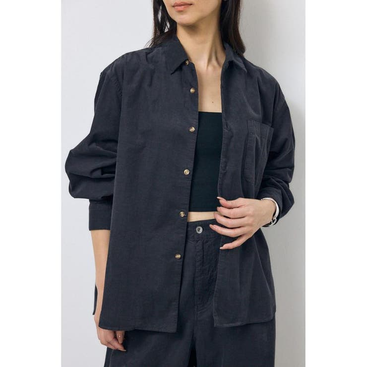 コーデュロイリラックスポケットシャツ | AZUL BY MOUSSY | 詳細画像13 