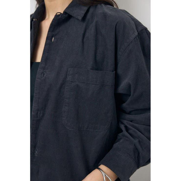 コーデュロイリラックスポケットシャツ | AZUL BY MOUSSY | 詳細画像19 
