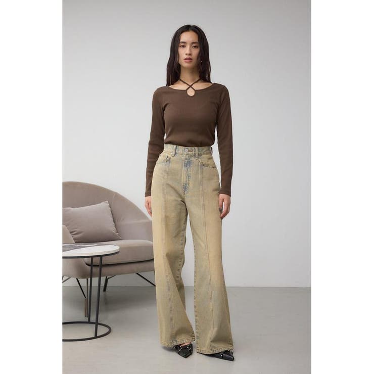 AZUL DENIM ヴィンテージワイドデニム | AZUL BY MOUSSY | 詳細画像3 