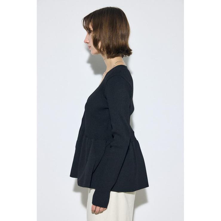 ペプラムカーディガン | AZUL BY MOUSSY | 詳細画像9 