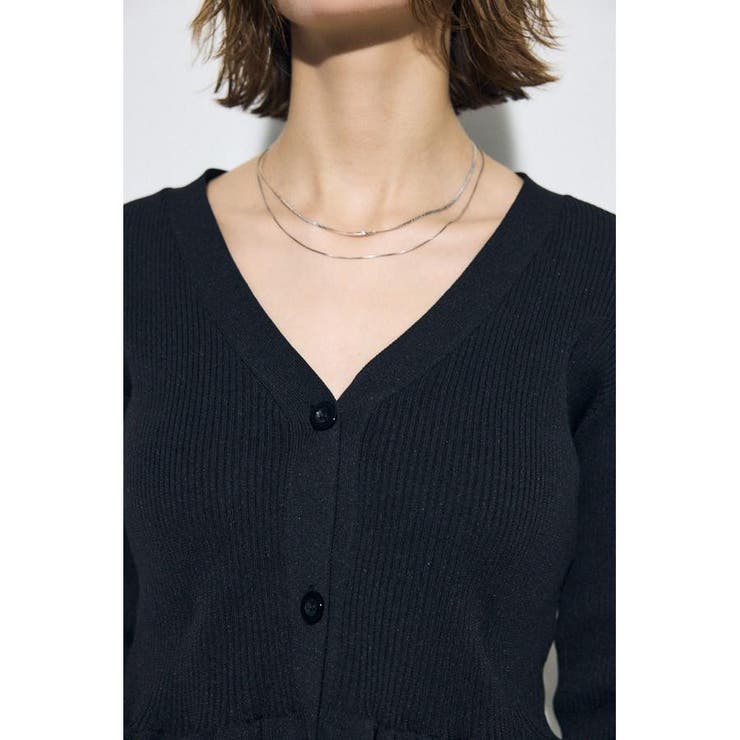 ペプラムカーディガン | AZUL BY MOUSSY | 詳細画像12 