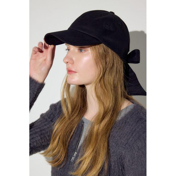 BLK | バックリボンキャップ | AZUL BY MOUSSY