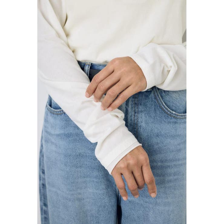 ドライタッチ ヘンリーネックトップス | AZUL BY MOUSSY | 詳細画像7 