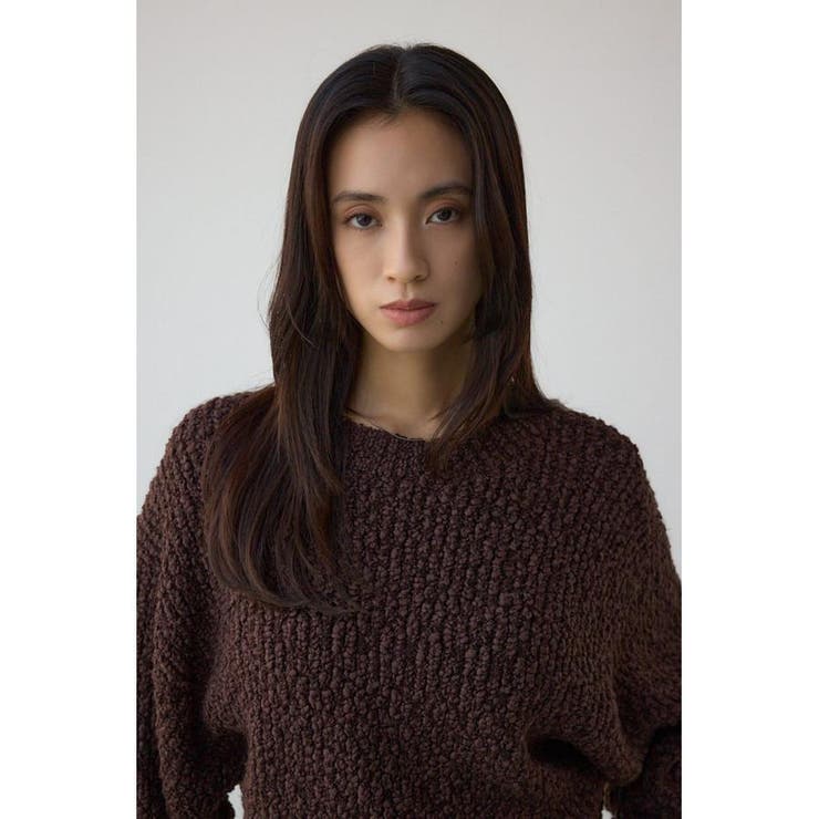 ブークレードルマンニットトップス | AZUL BY MOUSSY | 詳細画像22 