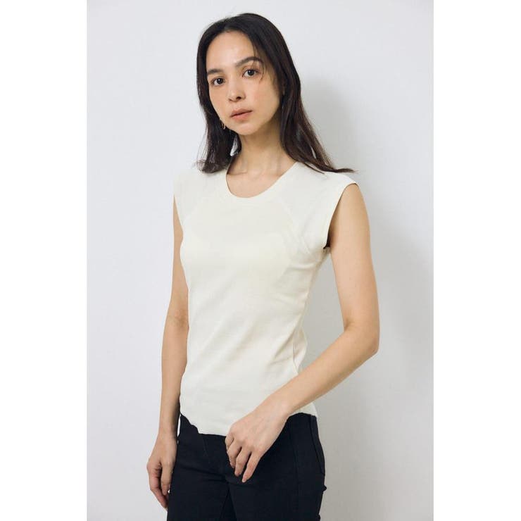 O/WHT1 | カップ付きノースリーブトップス | AZUL BY MOUSSY