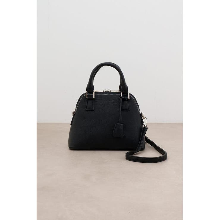 BLK | ダブルジッパーハンドバッグ | AZUL BY MOUSSY