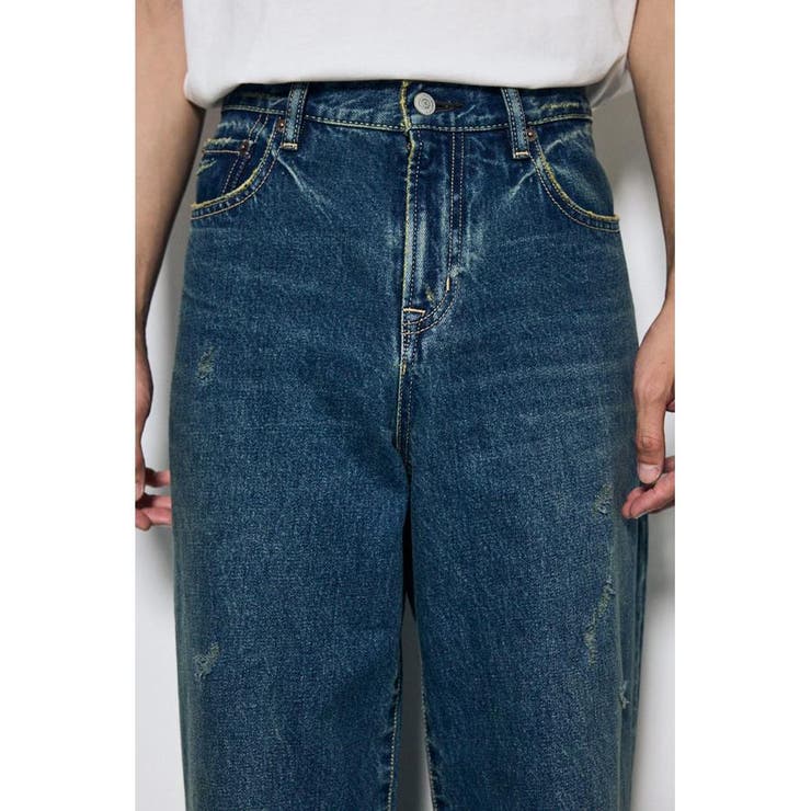 AZUL DENIM ダメージワイドデニム | AZUL BY MOUSSY | 詳細画像25 