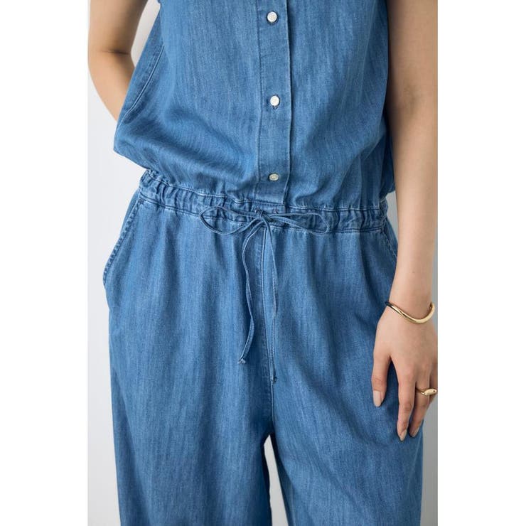 ライトオンスデニムオールインワン | AZUL BY MOUSSY | 詳細画像10 