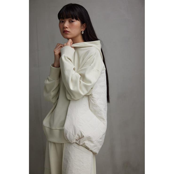 キルティングデザインフーディー[品番：AZLW0021315]｜AZUL BY MOUSSY 