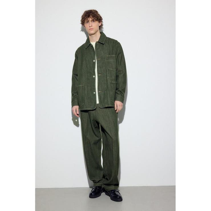 リラックスデニムカバーオール | AZUL BY MOUSSY | 詳細画像4 