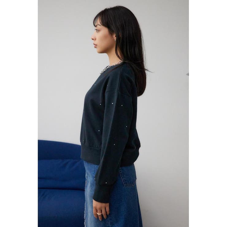 ラインストーンウラケトップス | AZUL BY MOUSSY | 詳細画像16 