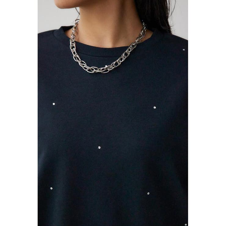 ラインストーンウラケトップス | AZUL BY MOUSSY | 詳細画像18 