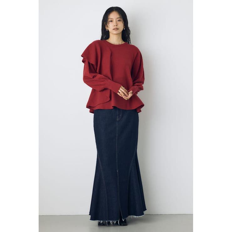 AZUL DENIM マーメイドスカート | AZUL BY MOUSSY | 詳細画像16 