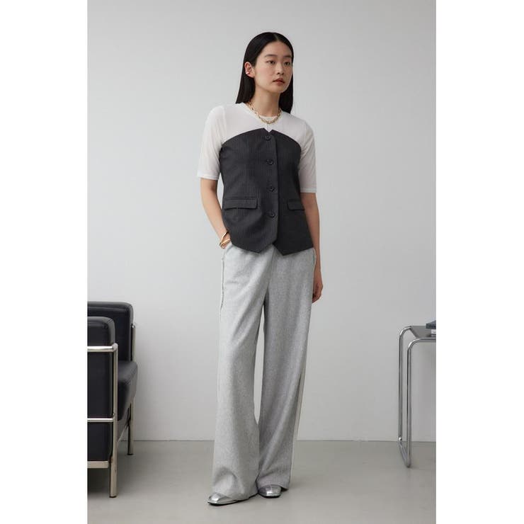 ウラケワイドパンツ[品番：AZLW0022643]｜AZUL BY MOUSSY