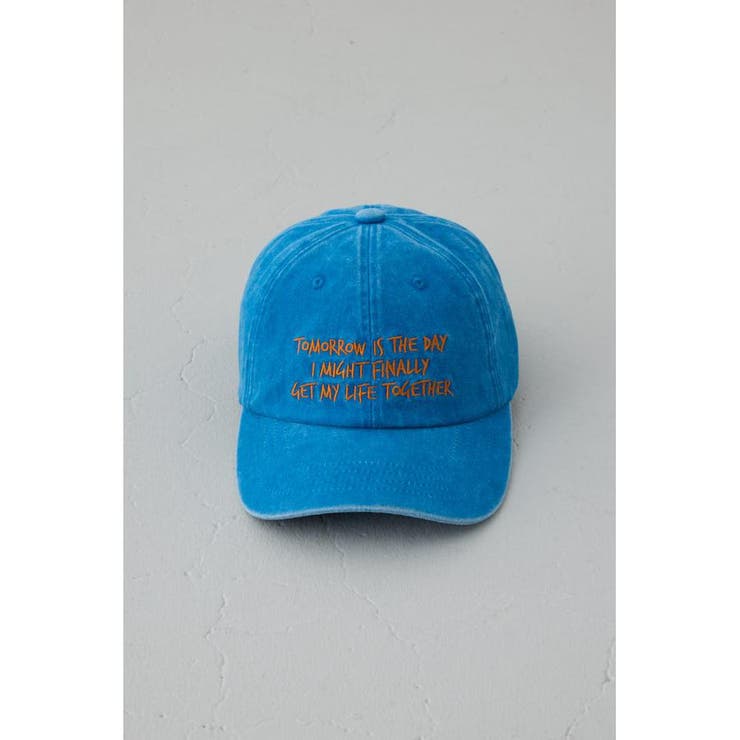 ウォッシュ加工フロントメッセージキャップ | AZUL BY MOUSSY | 詳細画像31 