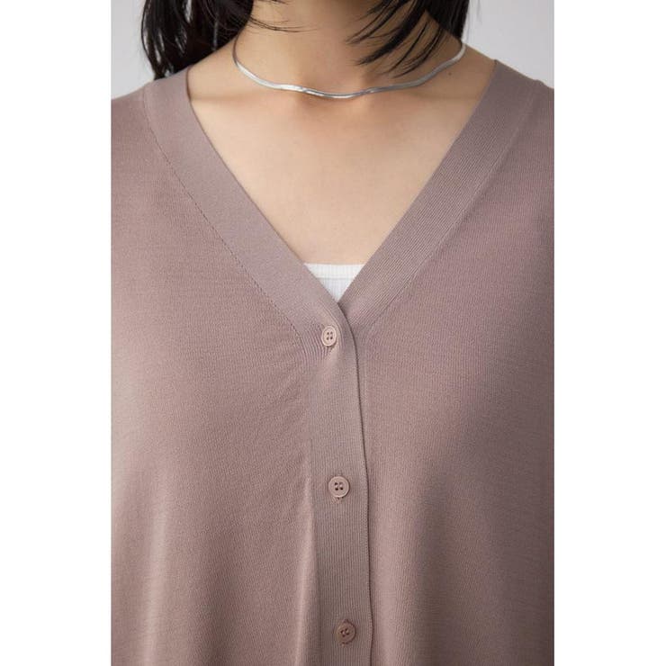 C/T冷感 ニットカーディガン | AZUL BY MOUSSY | 詳細画像28 