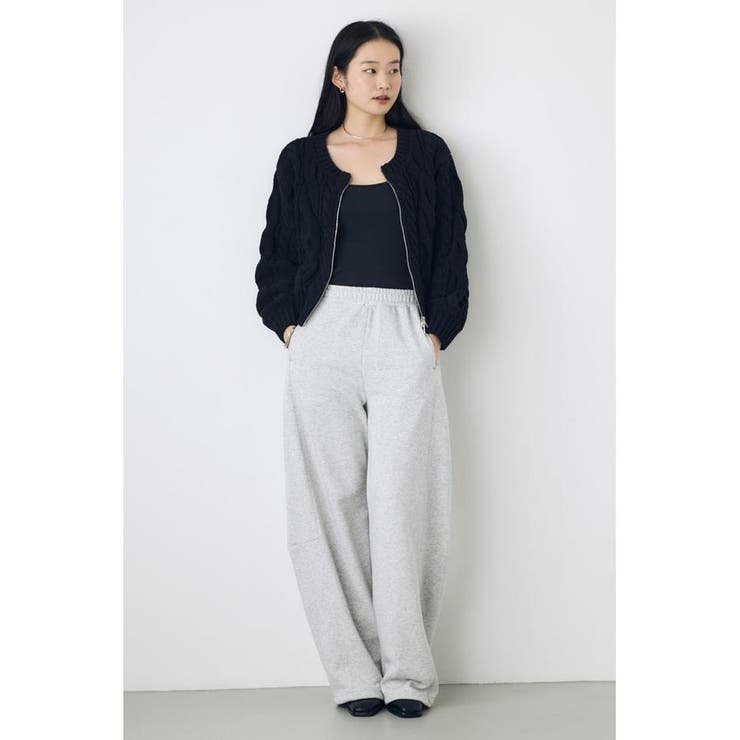 ダブルジップニットカーディガン | AZUL BY MOUSSY | 詳細画像15 