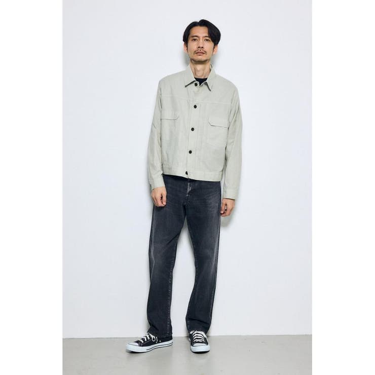 Gジャンタイプシャツブルゾン | AZUL BY MOUSSY | 詳細画像4 