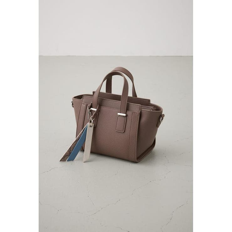 チャームセットトラペイズドバッグ | AZUL BY MOUSSY | 詳細画像26 