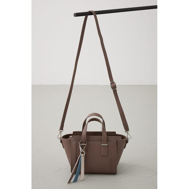 チャームセットトラペイズドバッグ | AZUL BY MOUSSY | 詳細画像29 