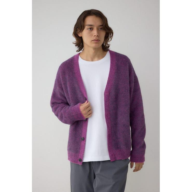 シャギーカーディガン | AZUL BY MOUSSY | 詳細画像13 