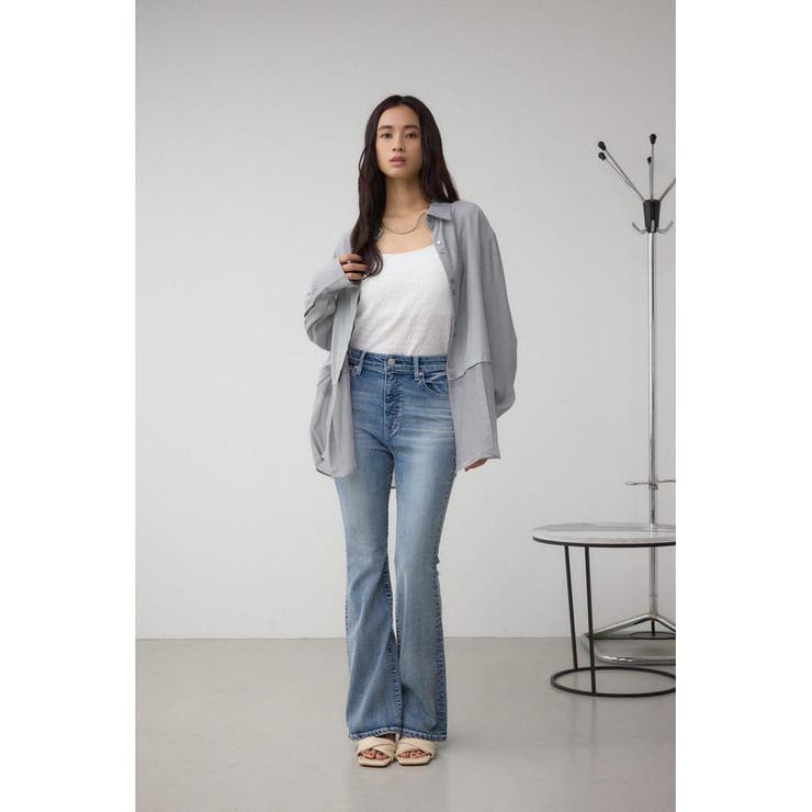 C/T冷感 切替シアーデザインシャツ | AZUL BY MOUSSY | 詳細画像35 