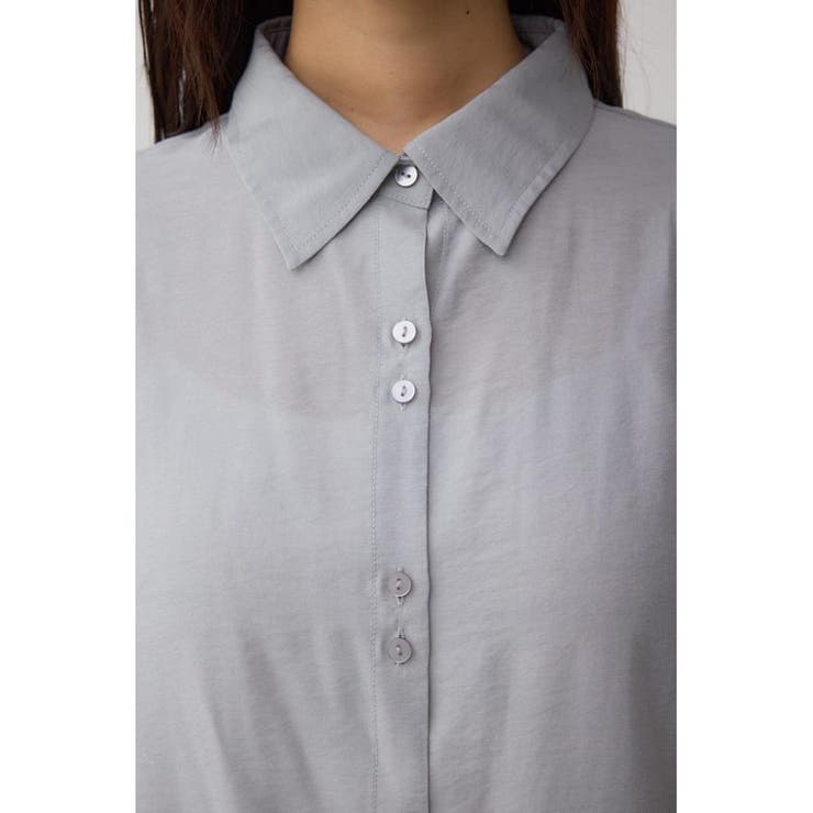 C/T冷感 切替シアーデザインシャツ | AZUL BY MOUSSY | 詳細画像39 