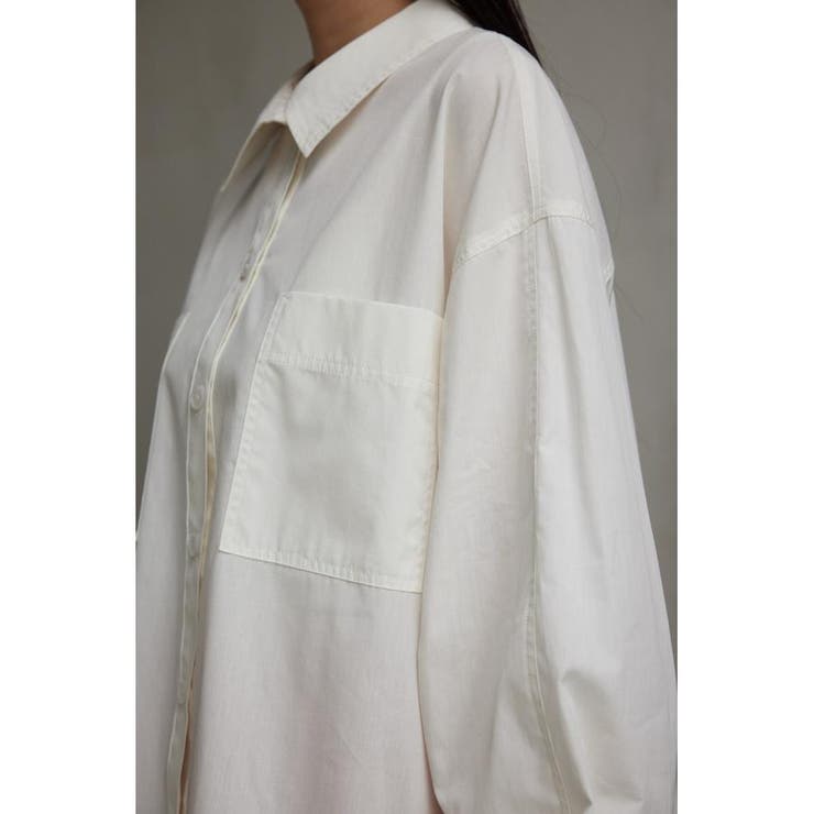 リラテックコットンルーズシャツ | AZUL BY MOUSSY | 詳細画像9 