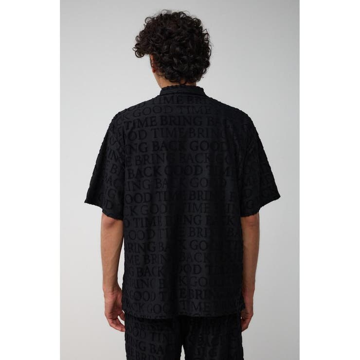 総柄パイルジャガードシャツ | AZUL BY MOUSSY | 詳細画像16 