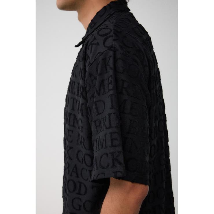 総柄パイルジャガードシャツ | AZUL BY MOUSSY | 詳細画像18 