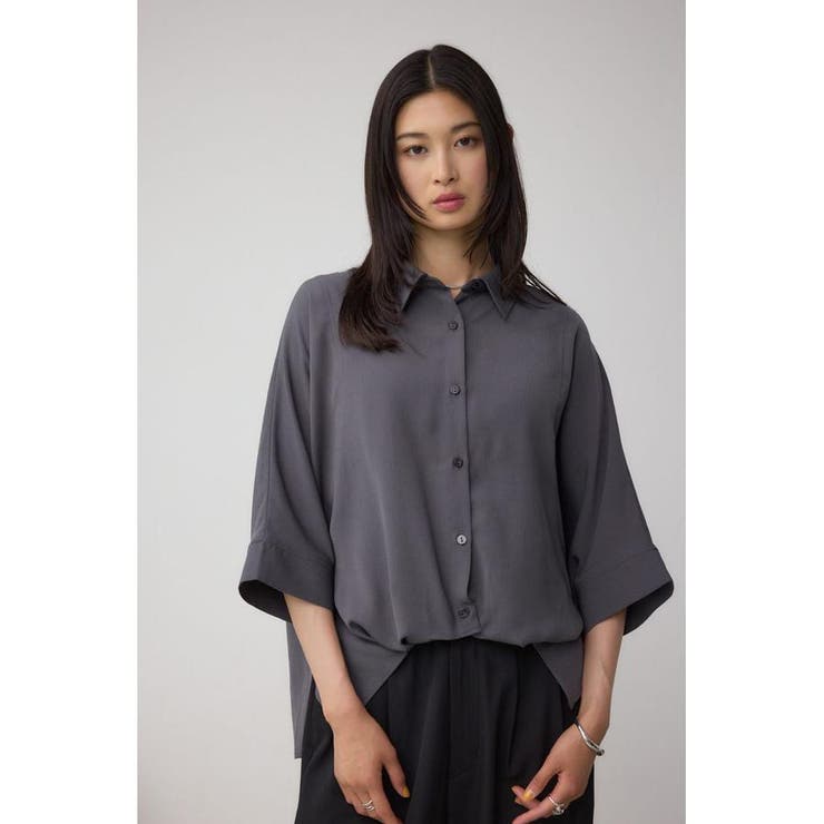 楊柳タックヘムコクーンシャツ | AZUL BY MOUSSY | 詳細画像23 