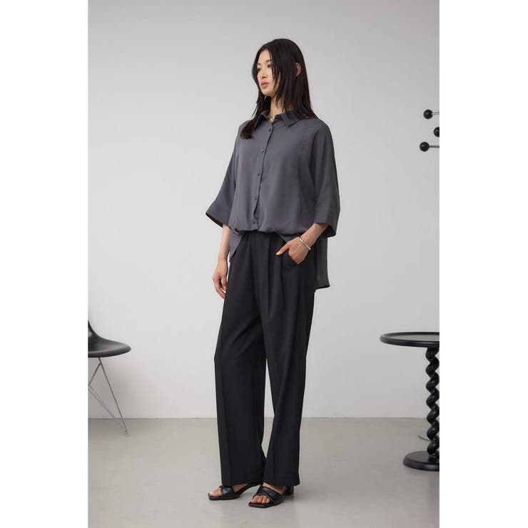 楊柳タックヘムコクーンシャツ | AZUL BY MOUSSY | 詳細画像24 