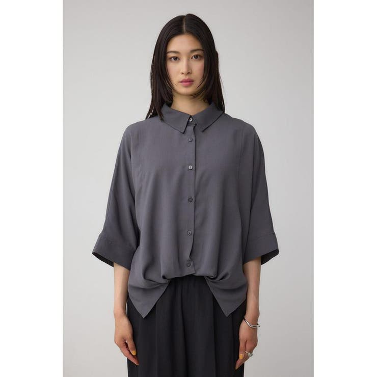 楊柳タックヘムコクーンシャツ | AZUL BY MOUSSY | 詳細画像25 