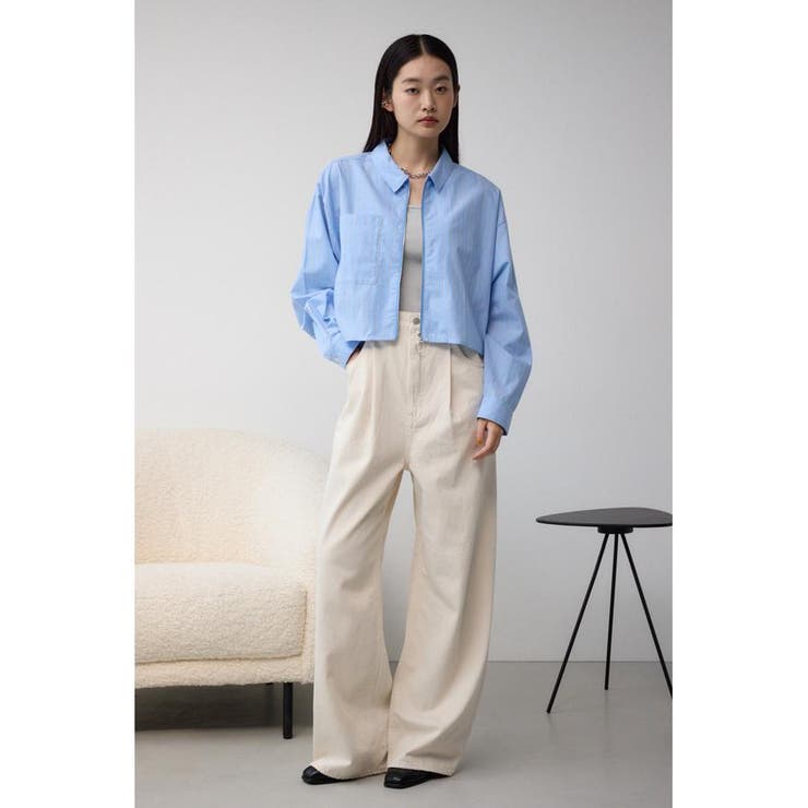 ロゴプリントショートシャツ | AZUL BY MOUSSY | 詳細画像16 