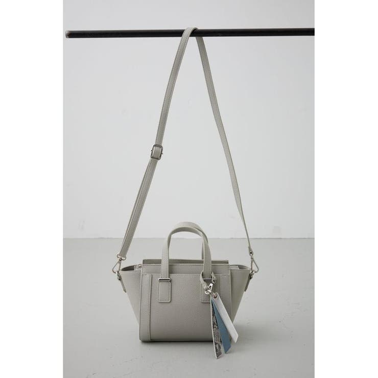 チャームセットトラペイズドバッグ | AZUL BY MOUSSY | 詳細画像14 