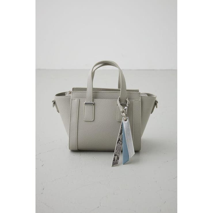 チャームセットトラペイズドバッグ | AZUL BY MOUSSY | 詳細画像15 