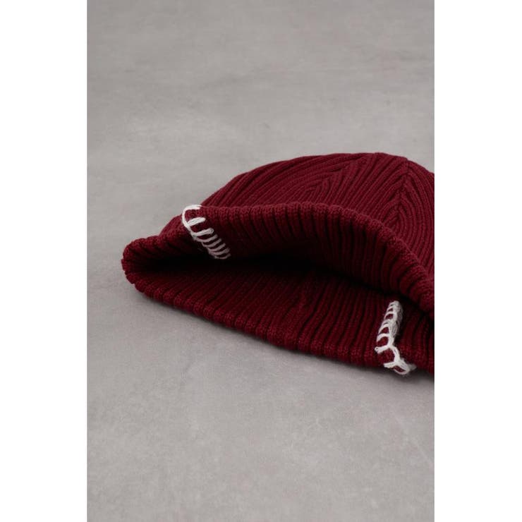 ブランケットステッチニットキャップ | AZUL BY MOUSSY | 詳細画像10 