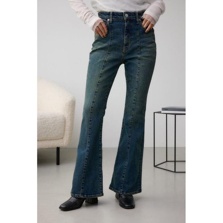 AZUL DENIM オーバーダイ切替フレアデニム | AZUL BY MOUSSY | 詳細画像13 