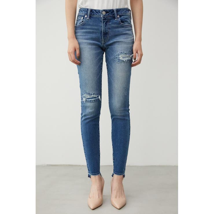 REPAIR DENIM SKINNY Ⅲ | AZUL BY MOUSSY | 詳細画像5 