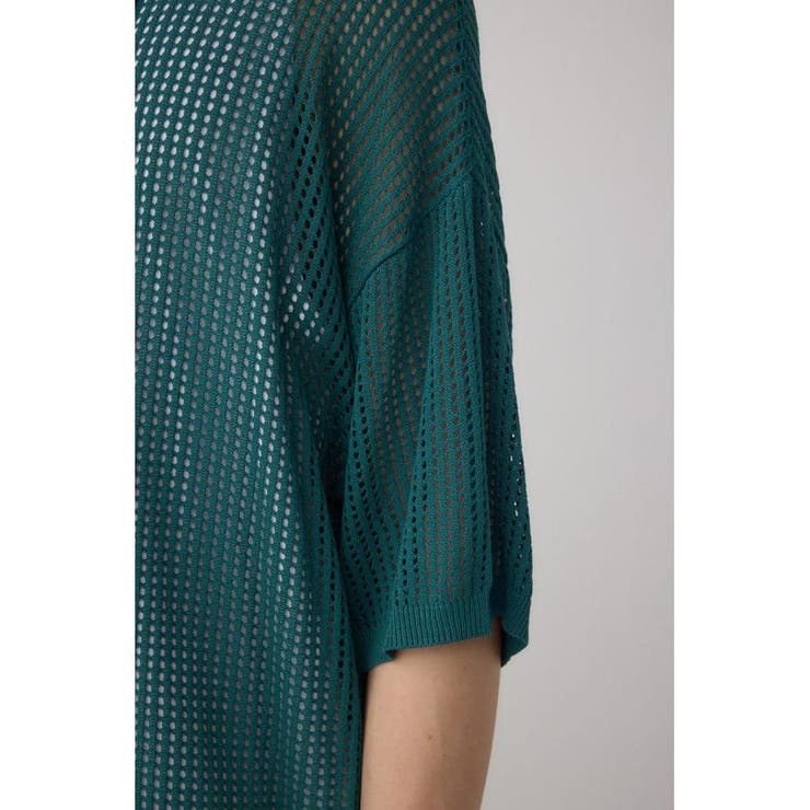 ポロ襟ジップニットトップス | AZUL BY MOUSSY | 詳細画像31 