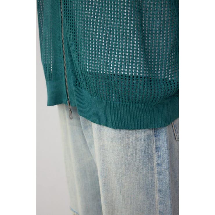 ポロ襟ジップニットトップス | AZUL BY MOUSSY | 詳細画像33 