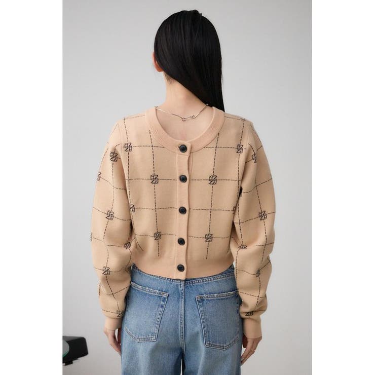 2WAYAZジャガードニットカーディガン | AZUL BY MOUSSY | 詳細画像27 