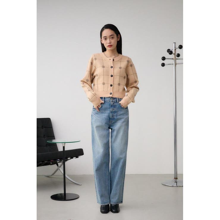 2WAYAZジャガードニットカーディガン | AZUL BY MOUSSY | 詳細画像17 