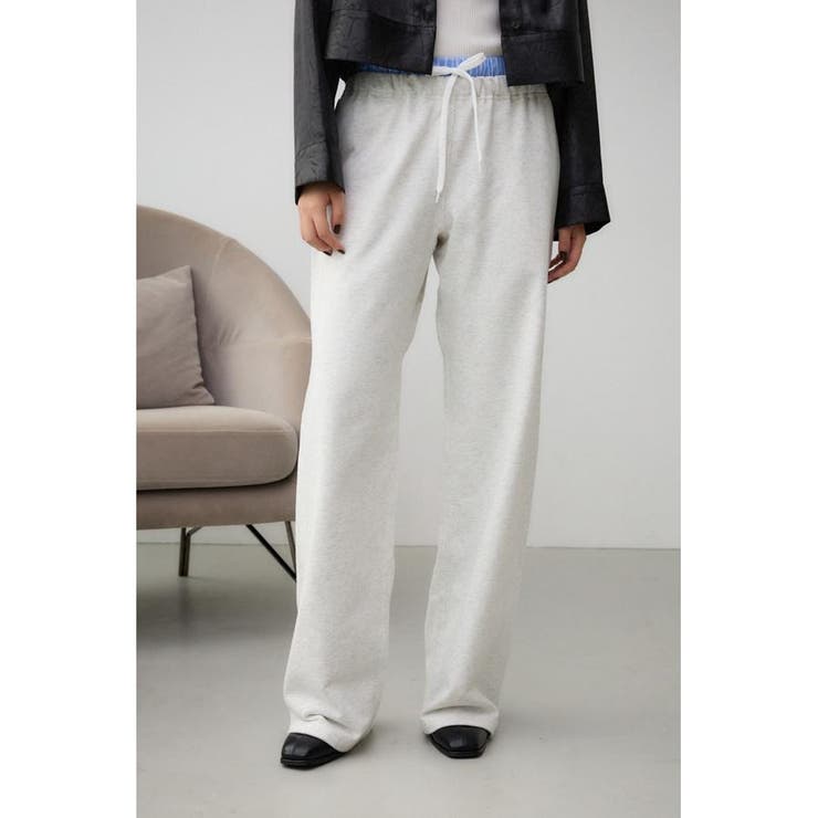 GRY | ダブルウエストスウェットパンツ | AZUL BY MOUSSY