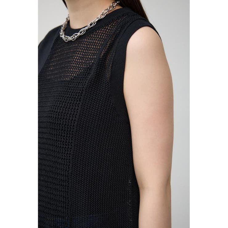 メッシュコンビニットタンク | AZUL BY MOUSSY | 詳細画像20