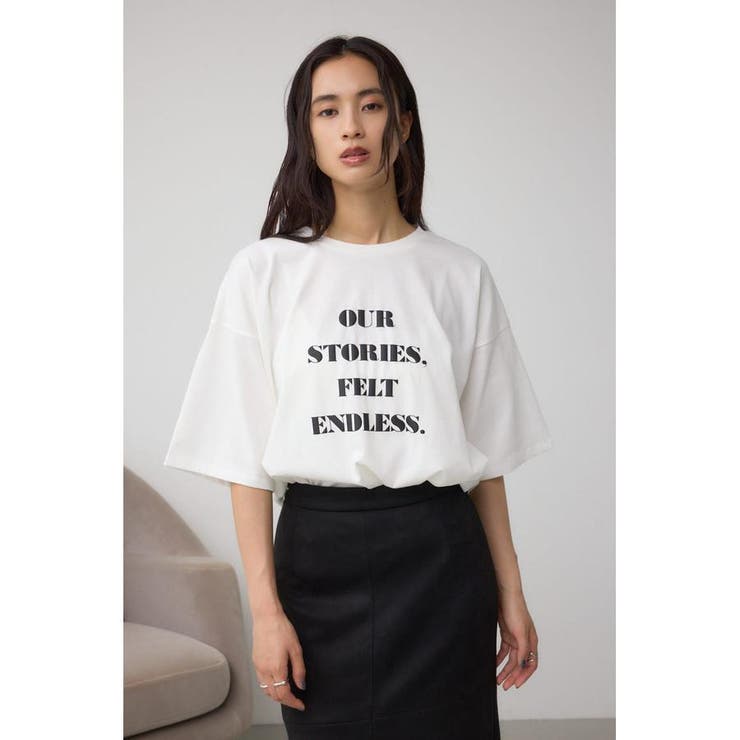 C/T冷感ラウンドヘムTシャツ | AZUL BY MOUSSY | 詳細画像3 