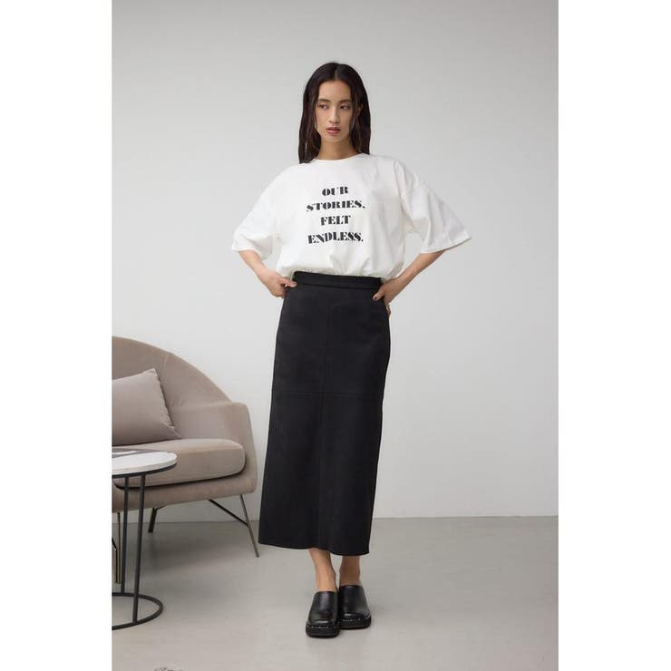 C/T冷感ラウンドヘムTシャツ | AZUL BY MOUSSY | 詳細画像4 