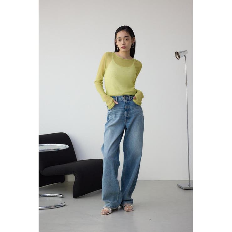 シュリンクチュールトップス | AZUL BY MOUSSY | 詳細画像14 