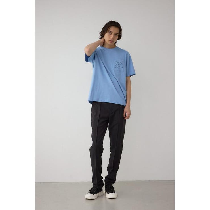 センタープリーツスリムスラックス | AZUL BY MOUSSY | 詳細画像3 