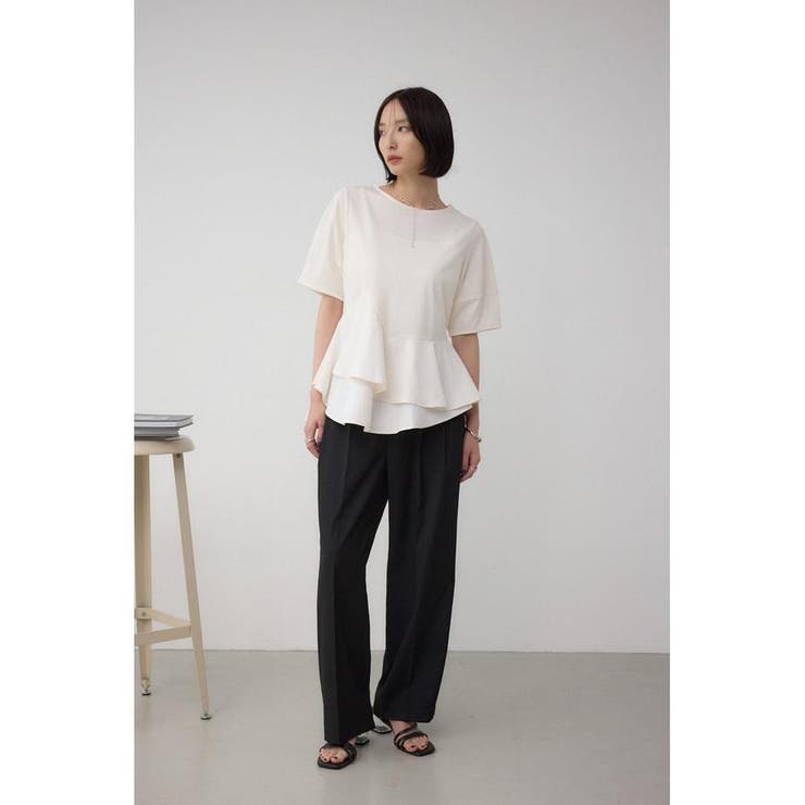 ペプラムカットフレアトップス | AZUL BY MOUSSY | 詳細画像4